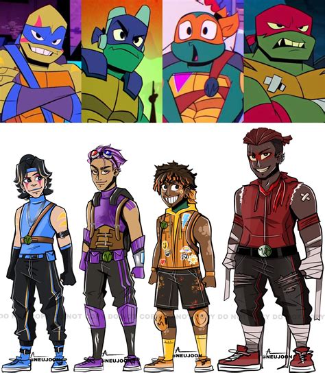 tmnt humanized|tmnt turtles as humans.